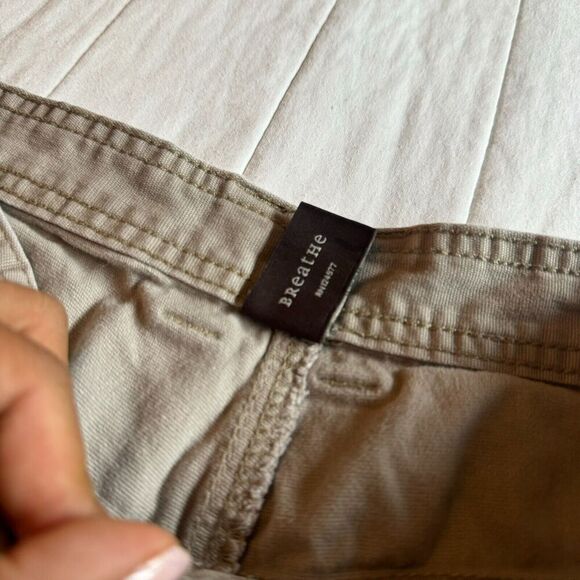 prAna Men's Shorts Size 28 Khaki Gray Organic Cotton Outdoors Breathe Work - Picture 8 of 14